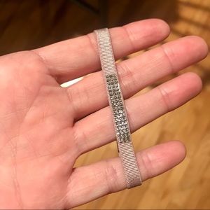 NWT Adjustable, Stretchy Bedazzled Bracelet